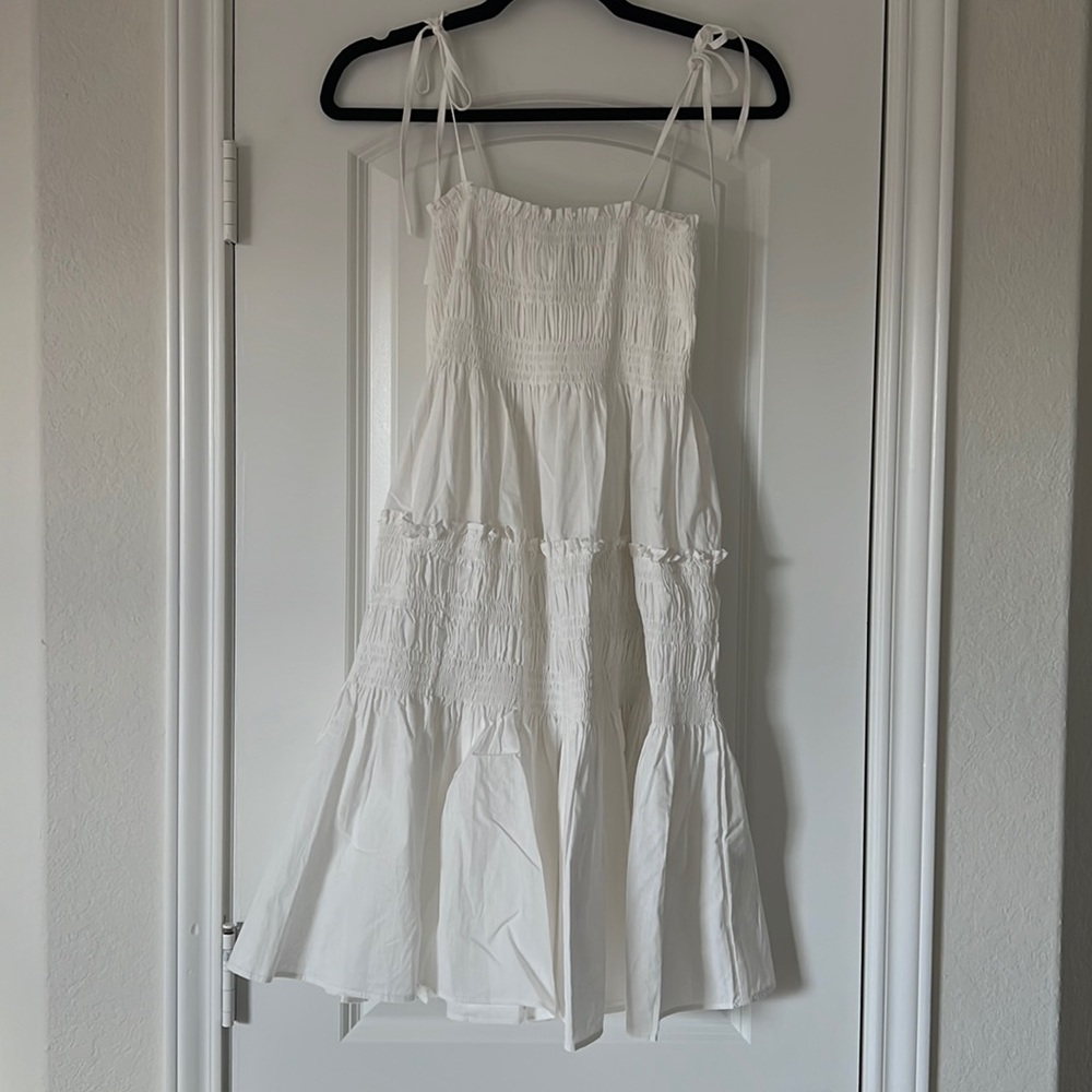 Pinch White Coverup Dress